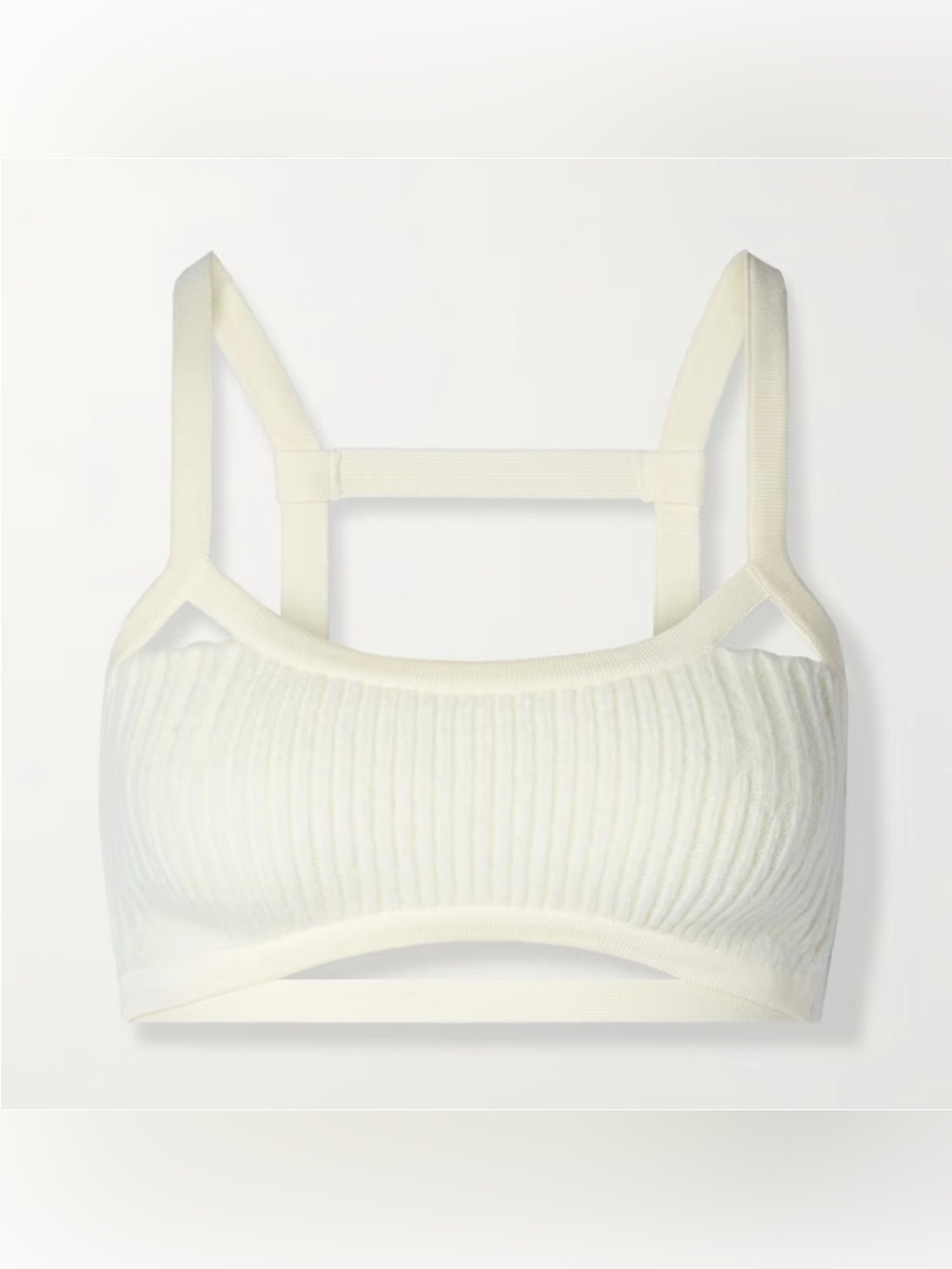 JACQUEMUS' 'Le Bandeau Bellinu' Bralette - Picture 4 of 4